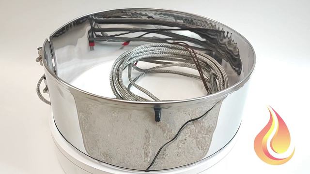 Хомутовый, миканитовый для экструдера ХНм 1/286х40:1,2х380;7 - 1200 ватт напряжение 380 вольт